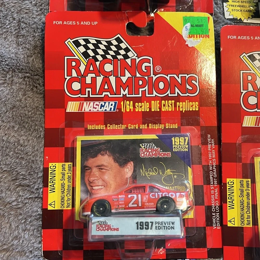 Vintage nascar car lot